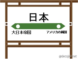 駅看板 - 日本は、本当に独立国なのだろうか？