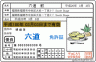 骸さん六道免許証画像