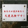 野郎は安全です画像