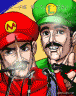 マリオとルイージ画像